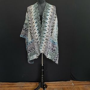 FREE SHIPPING when you buy 2 or more! cape /wrap moss green pockets